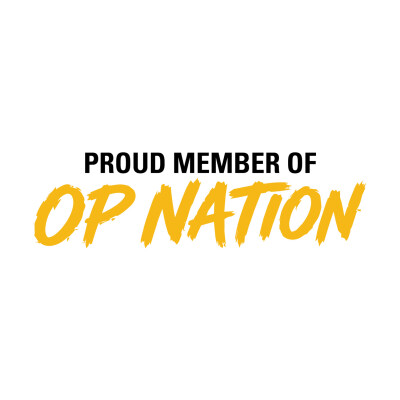Proud Member of OPNation Car Magnet 3x10 (White)