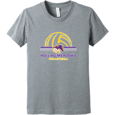 Bella+Canvas Youth Heather CVC Tee