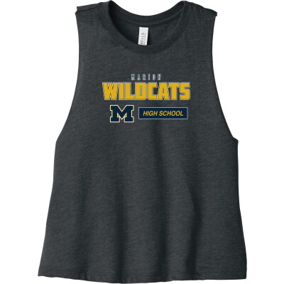 Bella+Canvas Women’s Racerback Cropped Tank