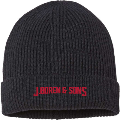 Fine Rib Cuff Beanie