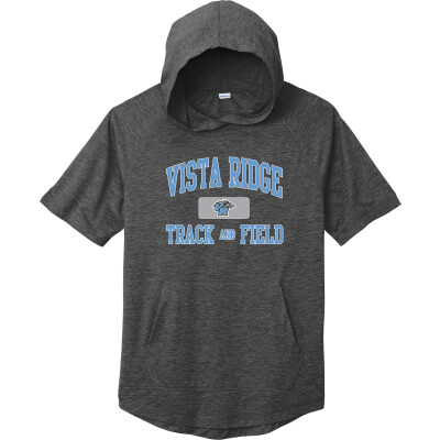 Tri-Blend Wicking Short Sleeve Hoodie
