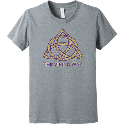 Bella+Canvas Youth Heather CVC Tee