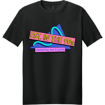 90s Era Classic Fit Softstyle Cotton T-Shirt