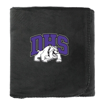 100% Recycled PET Fleece Blanket with RPET Pouch