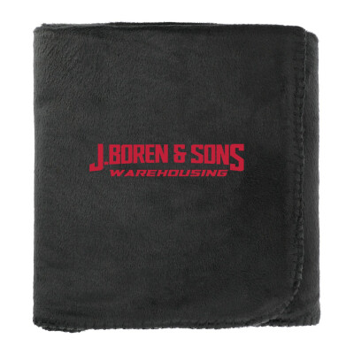 100% Recycled PET Fleece Blanket with RPET Pouch