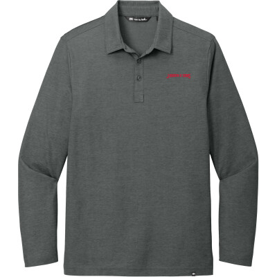 Travis Mathew Oceanside Heather Long Sleeve Polo