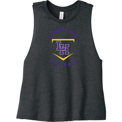 Bella+Canvas Women’s Racerback Cropped Tank