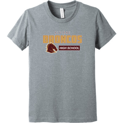 Bella+Canvas Youth Heather CVC Tee