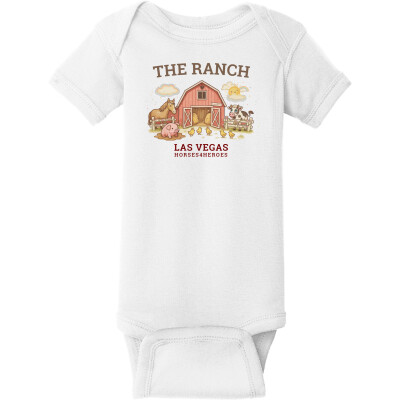 Infant Short Sleeve Baby Rib Bodysuit