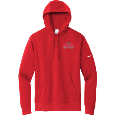 NIKE Club Fleece Sleeve Swoosh Pullover Hoodie