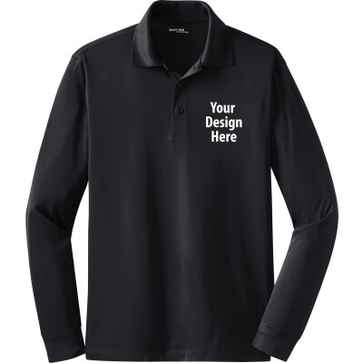 Long Sleeve Micropique Sport-Wick Polo