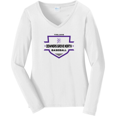 Women's Long Sleeve Fan Favorite V-Neck Tee