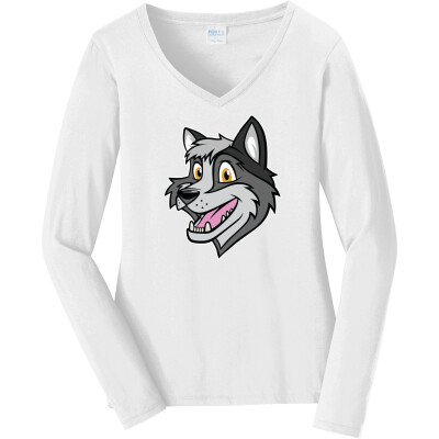 Women's Long Sleeve Fan Favorite V-Neck Tee