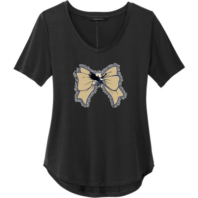 Women's Stretch Jersey Relaxed Scoop Tee