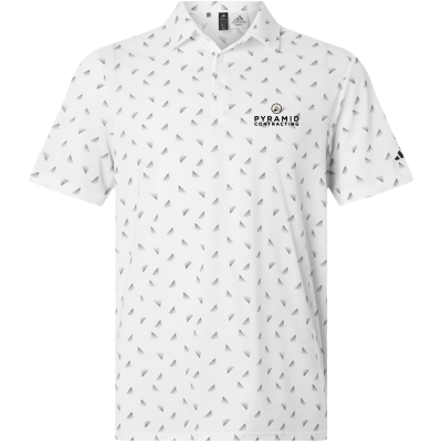 Adidas Men's Ultimate365 Mesh Print Polo (EMB)