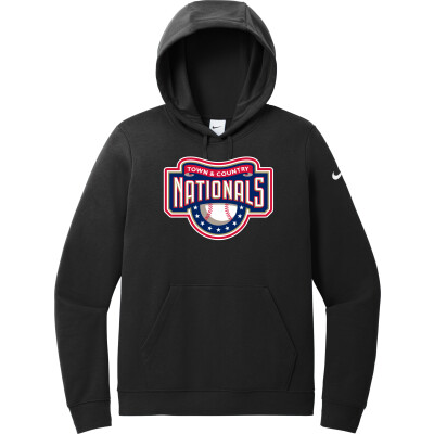 Nike Women's Club Fleece Sleeve Swoosh Pullover Hoodie