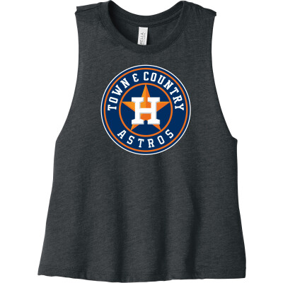 Bella+Canvas Women’s Racerback Cropped Tank