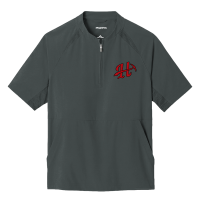 Sport Tek Youth Repeat 1/2-Zip Short Sleeve Jacket
