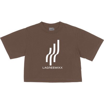 Shaka Wear Women's Garment Dye Crop T-Shirt