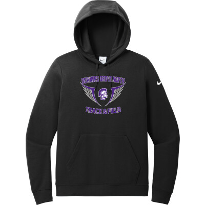 Nike Women's Club Fleece Sleeve Swoosh Pullover Hoodie