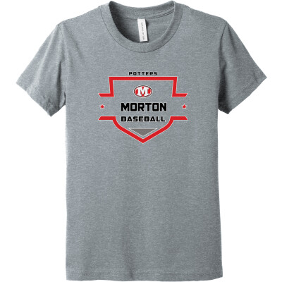 Bella+Canvas Youth Heather CVC Tee