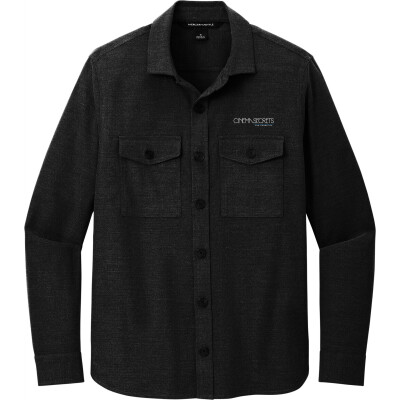 Long Sleeve Twill Overshirt