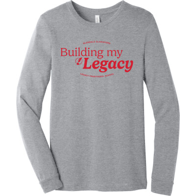 Unisex Heather CVC Long Sleeve Tee