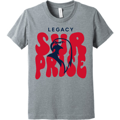 Youth Heather CVC Short Sleeve Tee