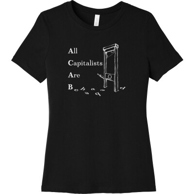 Acab Guillotine - Women's Relaxed Jersey Short Sleeve Tee