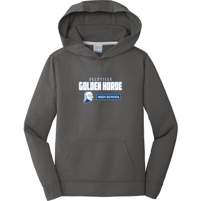 Youth Performance Fleece Pullover Hooded Sweatshirt