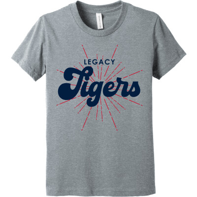 Youth Heather CVC Short Sleeve Tee