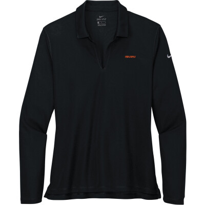 Women's NIKE Dri-FIT Micro Pique 2.0 Long Sleeve Polo