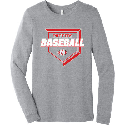 Bella+Canvas Unisex Heather CVC Long Sleeve Tee