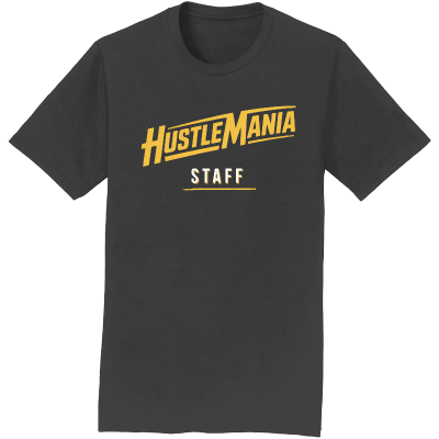Hustlemania Staff Adult Short Sleeve Tee