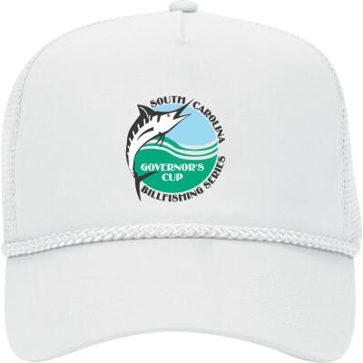 OTTO 5 Panel Low Profile Mesh back Trucker Hat with Rope