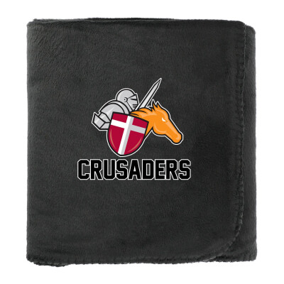 100% Recycled PET Fleece Blanket with RPET Pouch