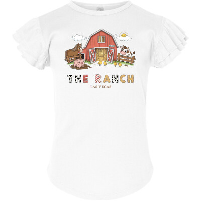 Toddler Flutter Sleeve Tee - 3339