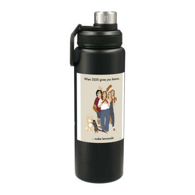 Mortalis Vasco 32 Oz Insulated Stainless Steel Water Bottle