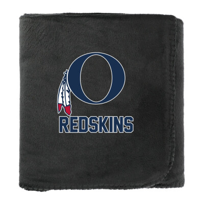 100% Recycled PET Fleece Blanket with RPET Pouch