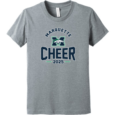 Bella+Canvas Youth Heather CVC Tee