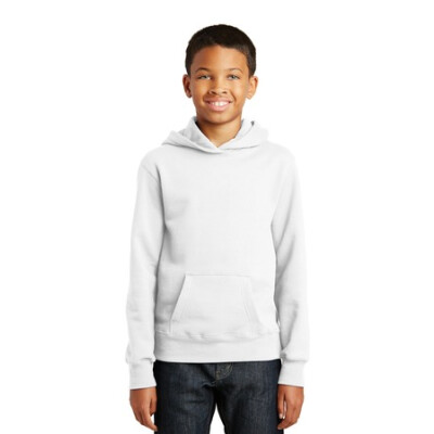 PORT & COMPANY Youth Fan Favorite Fleece Pullover Hooded Sweatshirt - PC850YH (DTF)