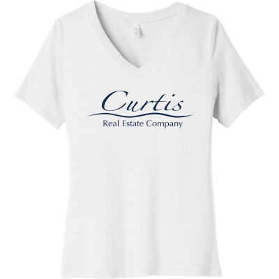 Women’s Relaxed Jersey Short Sleeve V-Neck Tee