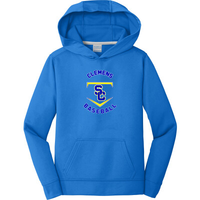 Youth Performance Fleece Pullover Hooded Sweatshirt
