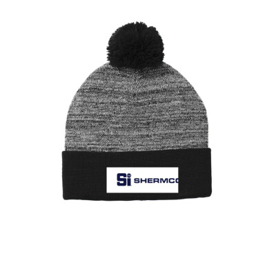 Heather Pom Pom Beanie