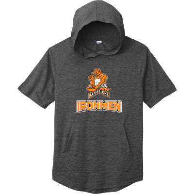 Tri-Blend Wicking Short Sleeve Hoodie