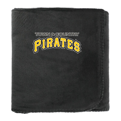 100% Recycled PET Fleece Blanket with RPET Pouch