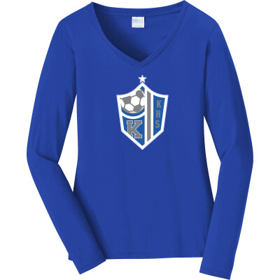 Women's Long Sleeve Fan Favorite V-Neck Tee