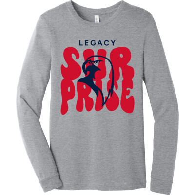 Unisex Heather CVC Long Sleeve Tee