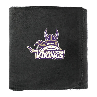 100% Recycled PET Fleece Blanket with RPET Pouch