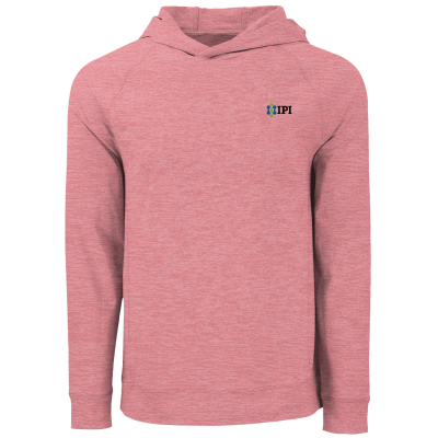 Adapt Recycled Soft Knit Stretch Mens Heathered Hooded Pullover